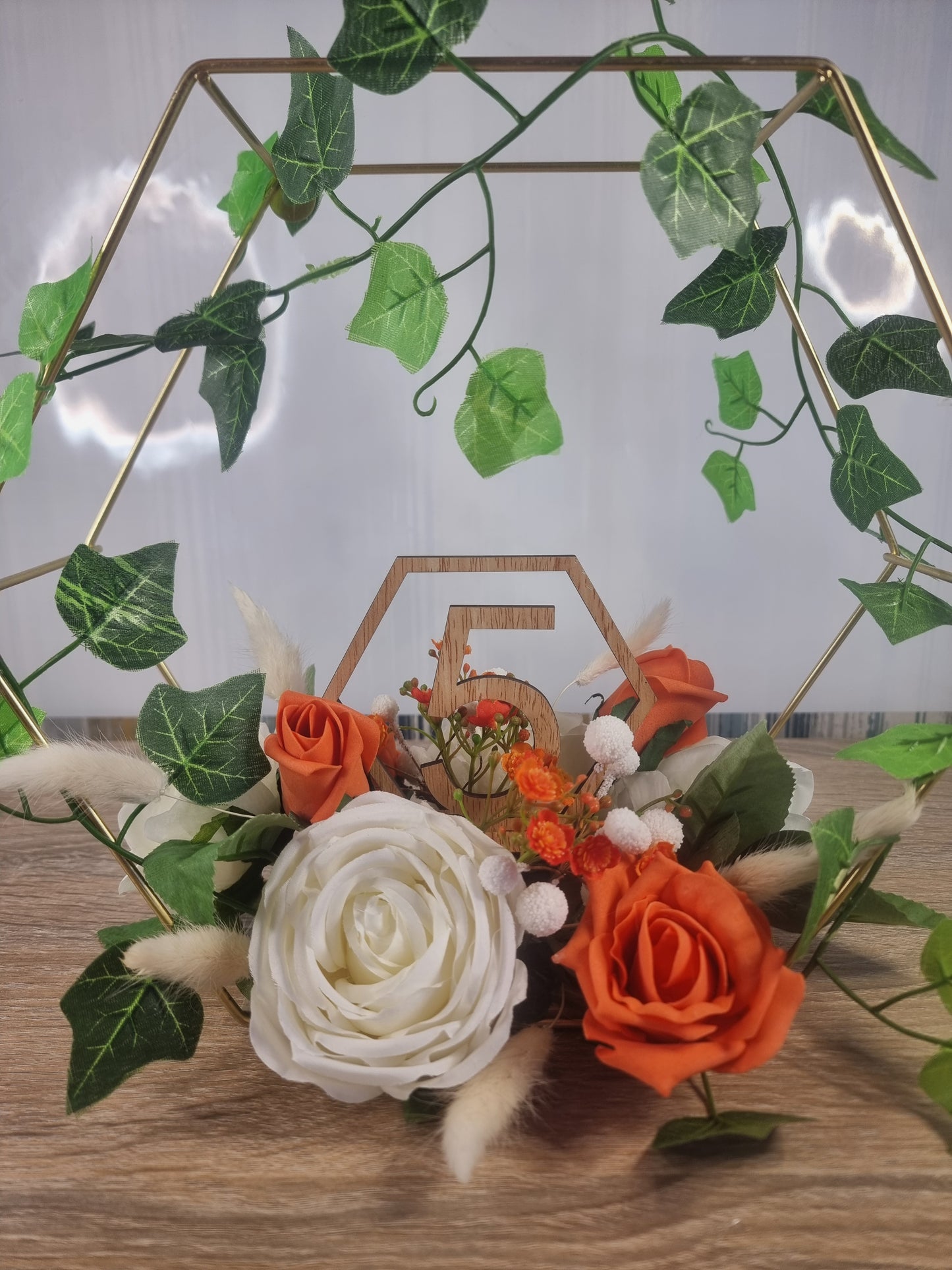 Wedding Table number Centerpiece
