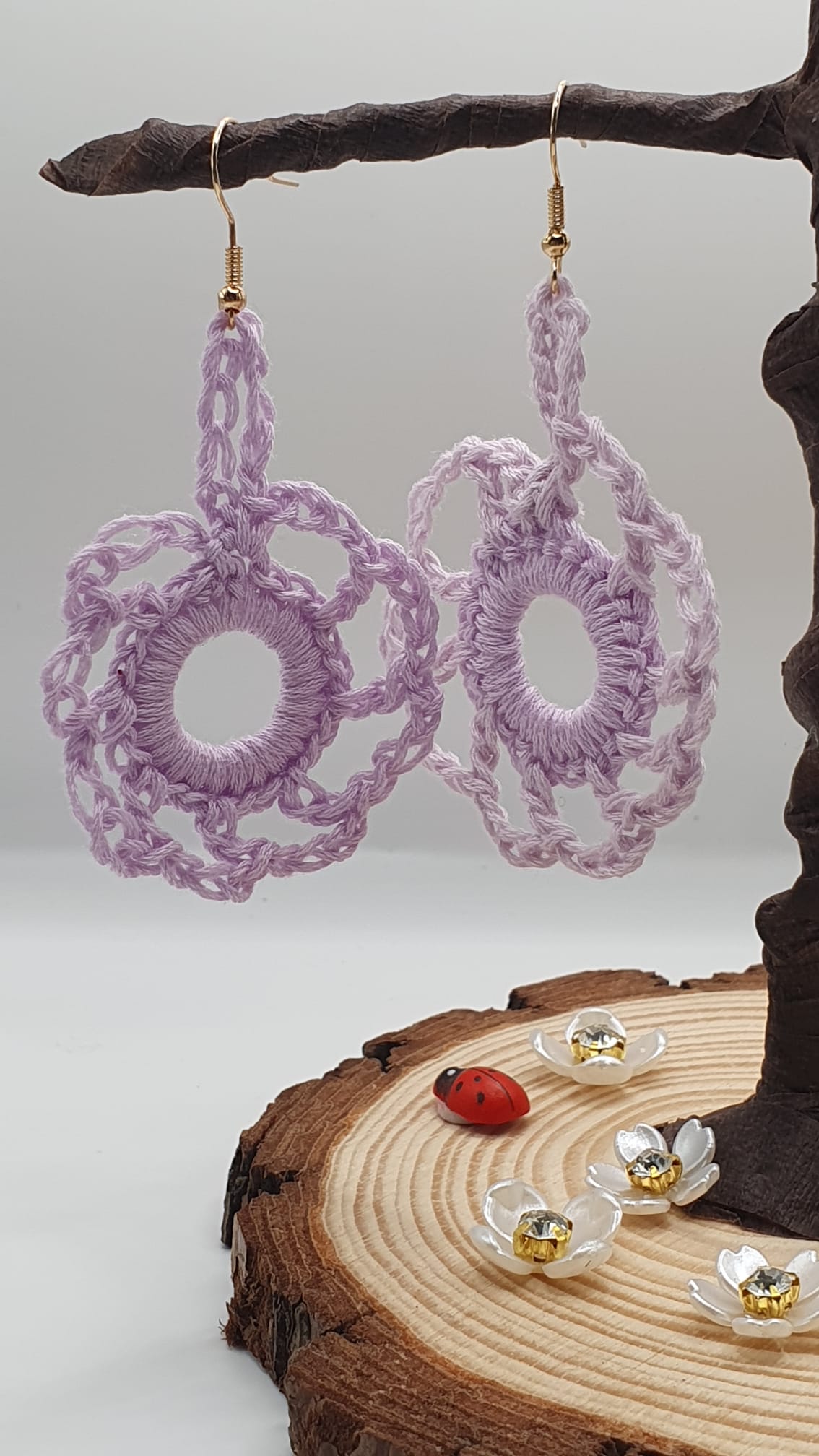 Crochet earrings