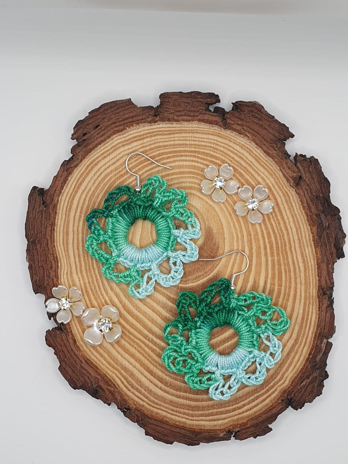 Crochet earrings