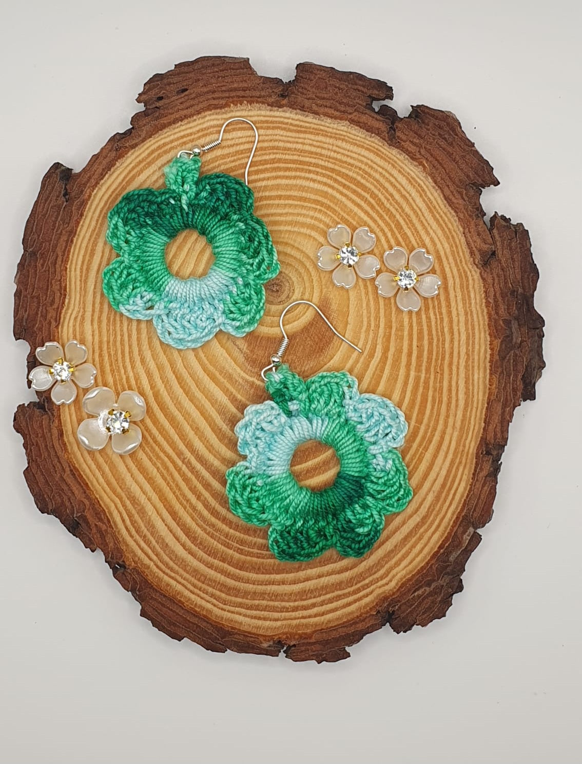 Crochet earrings