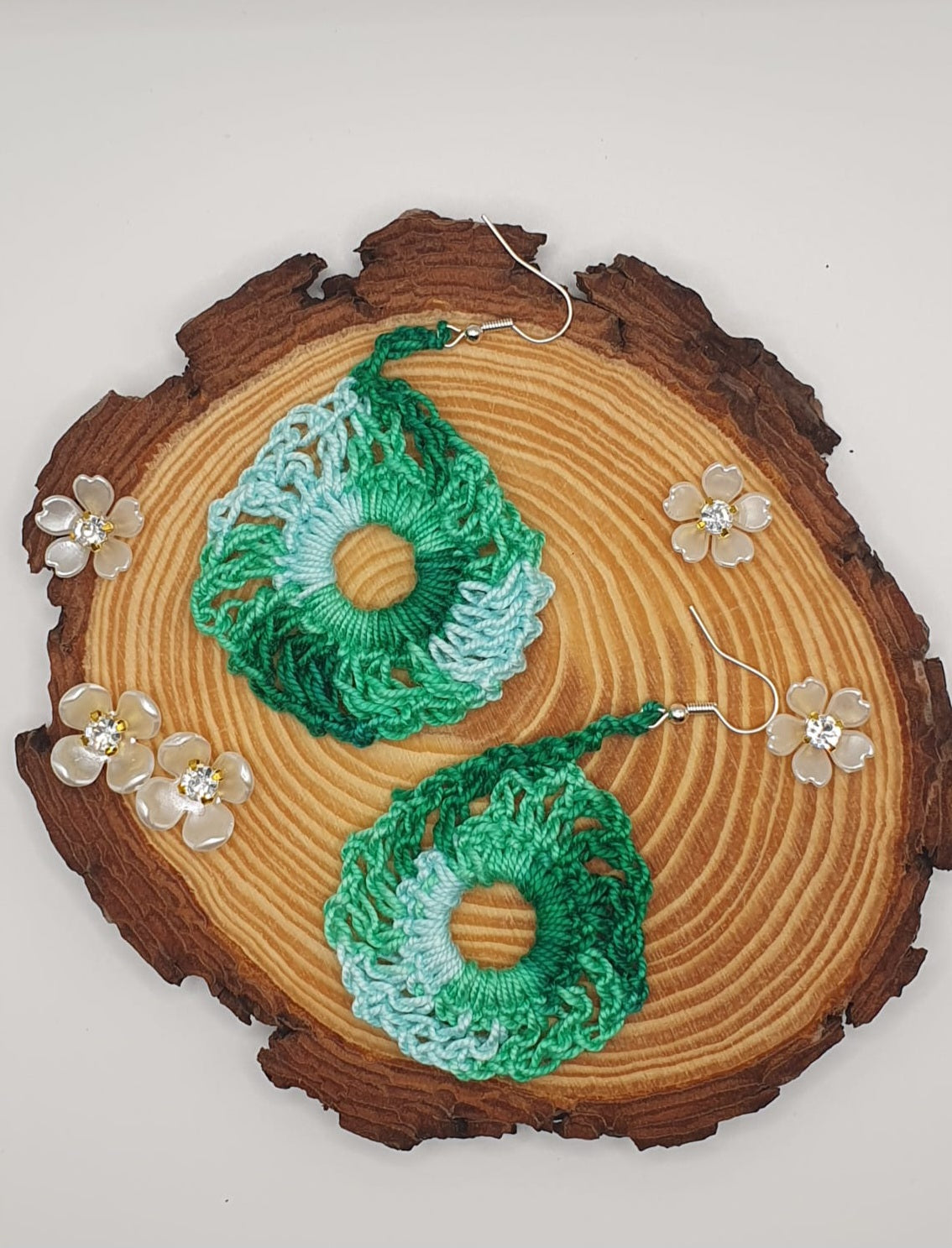 Crochet earrings