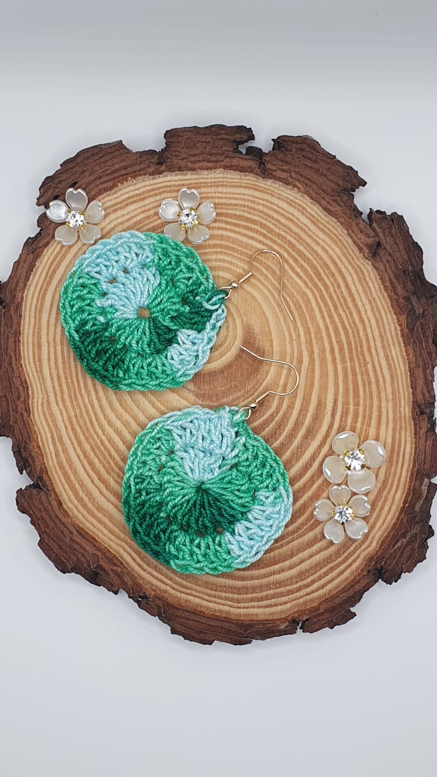 Crochet earrings