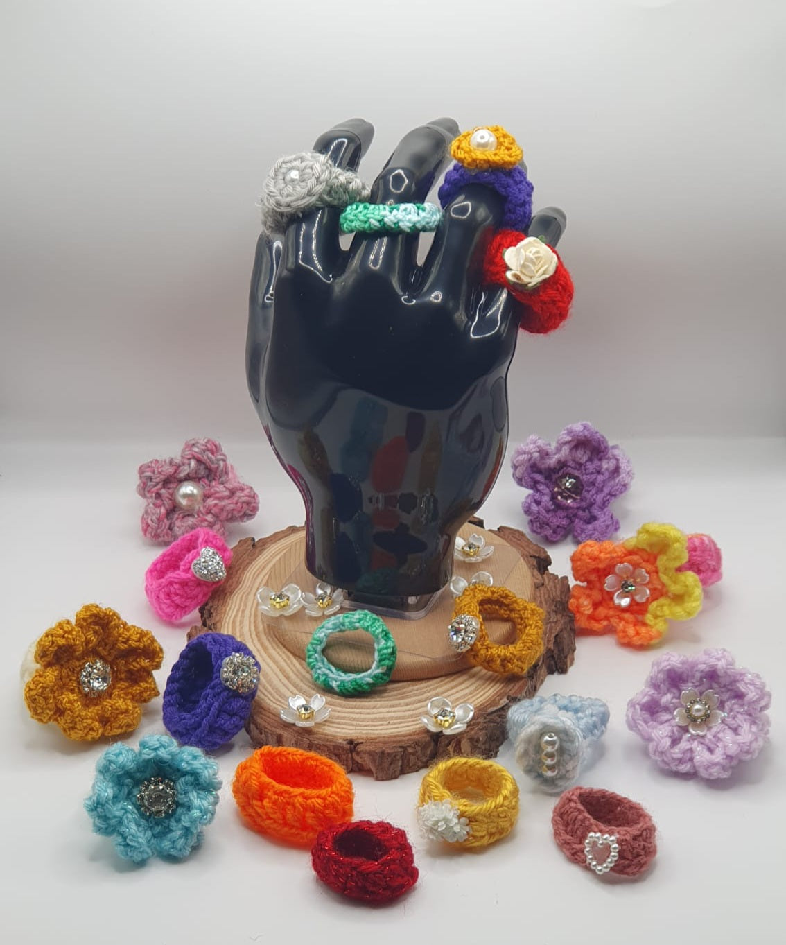 Crochet rings