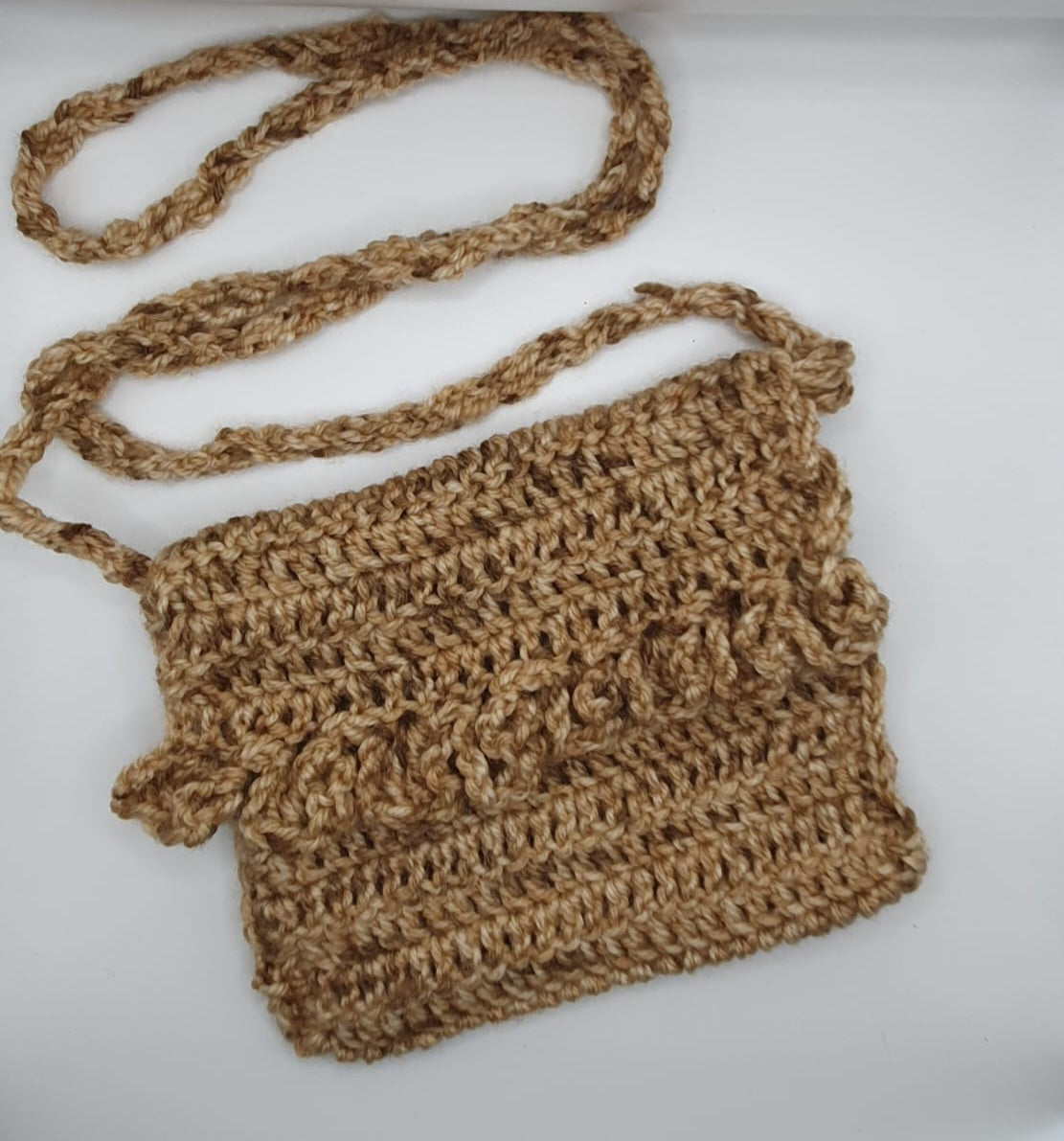 Crochet handbag