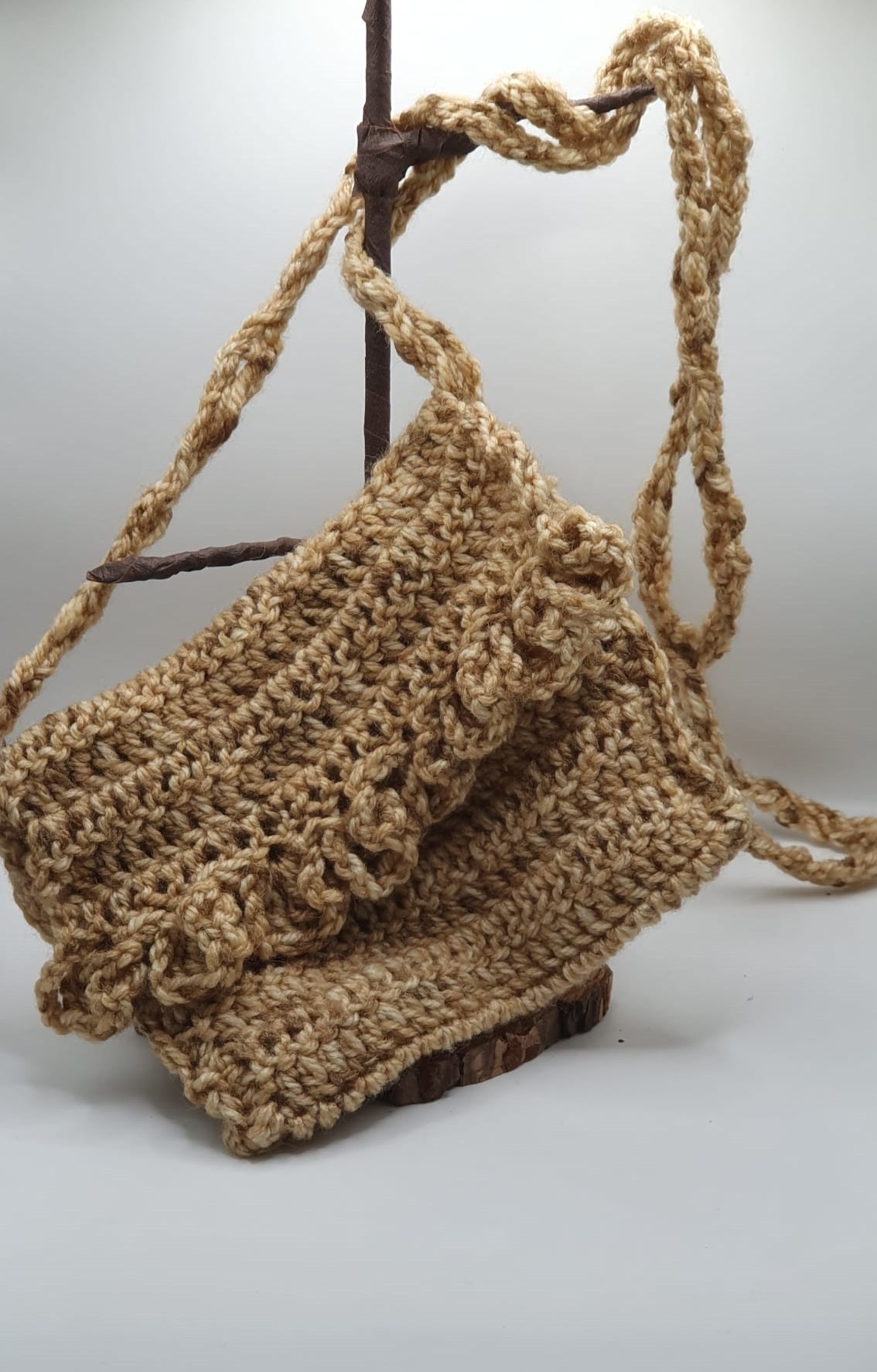 Crochet handbag