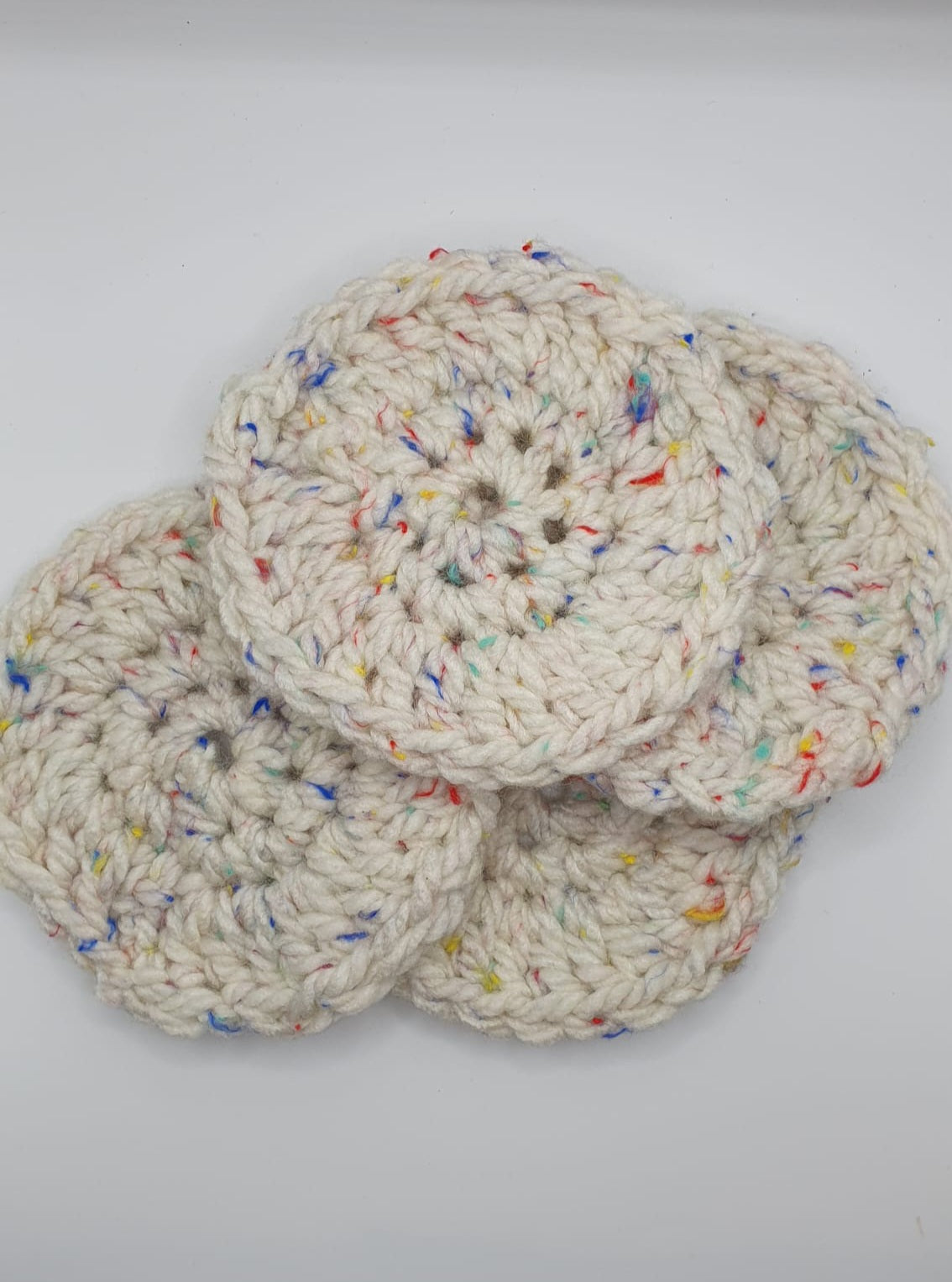 Crochet coasters