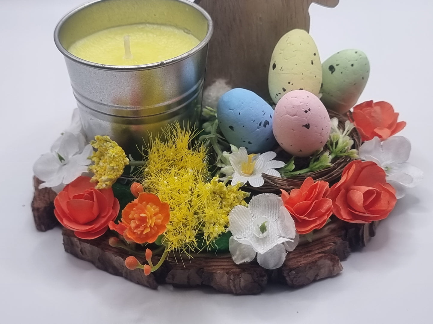 Easter bunny candle