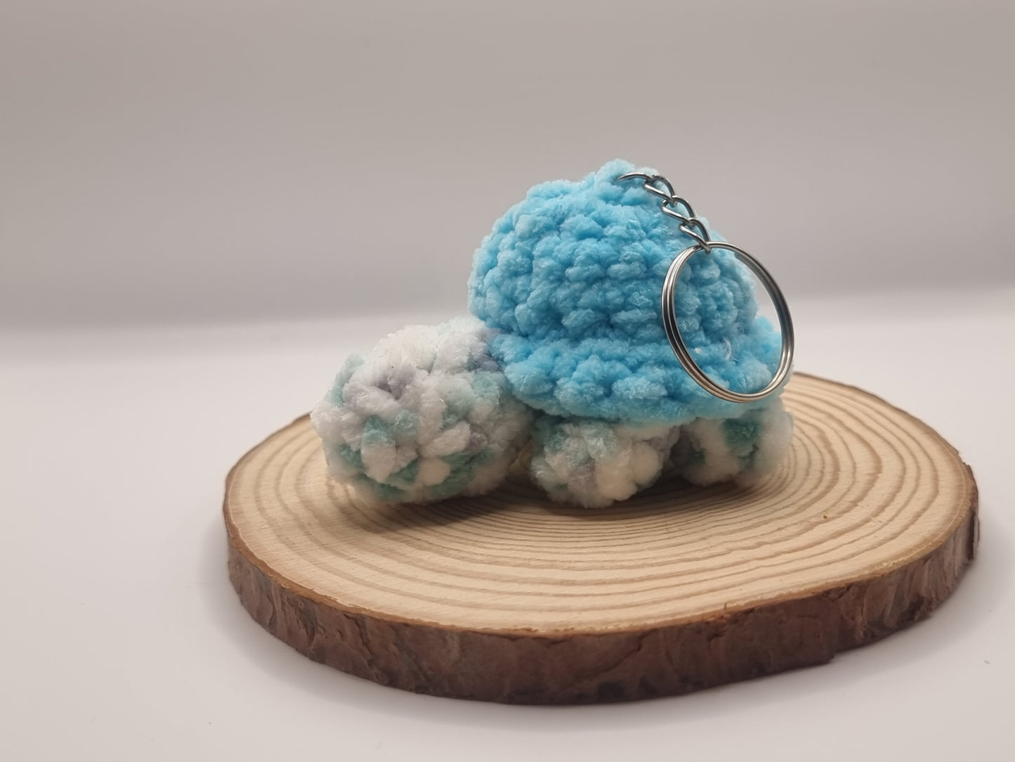 Crochet amigurumi Turtle key ring