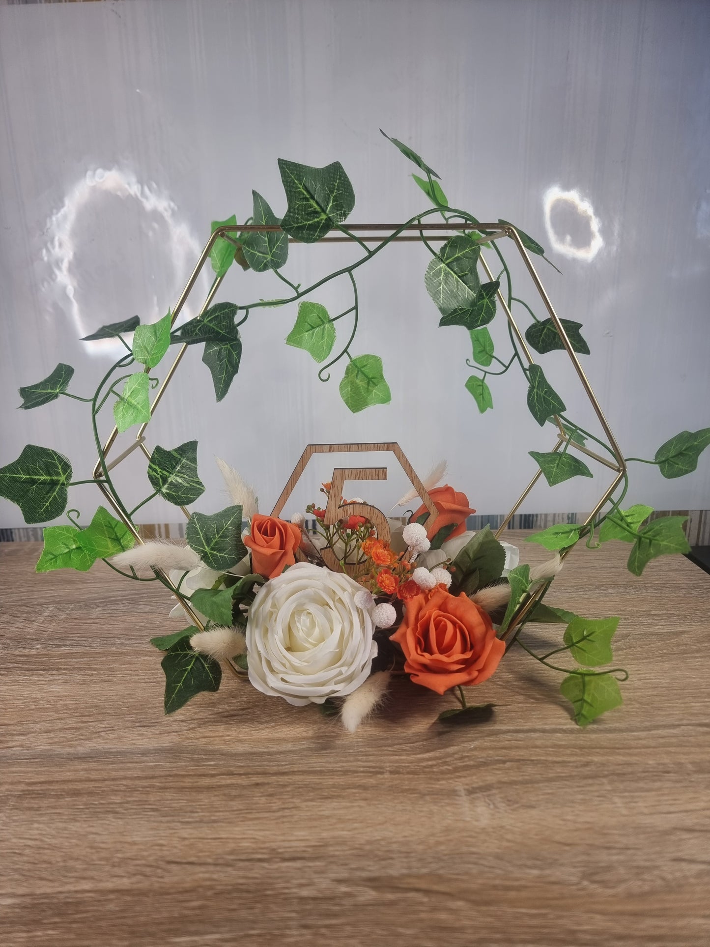 Wedding Table number Centerpiece