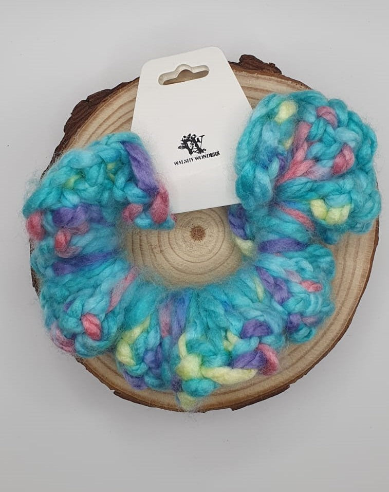 Crochet Hair Scrunchie