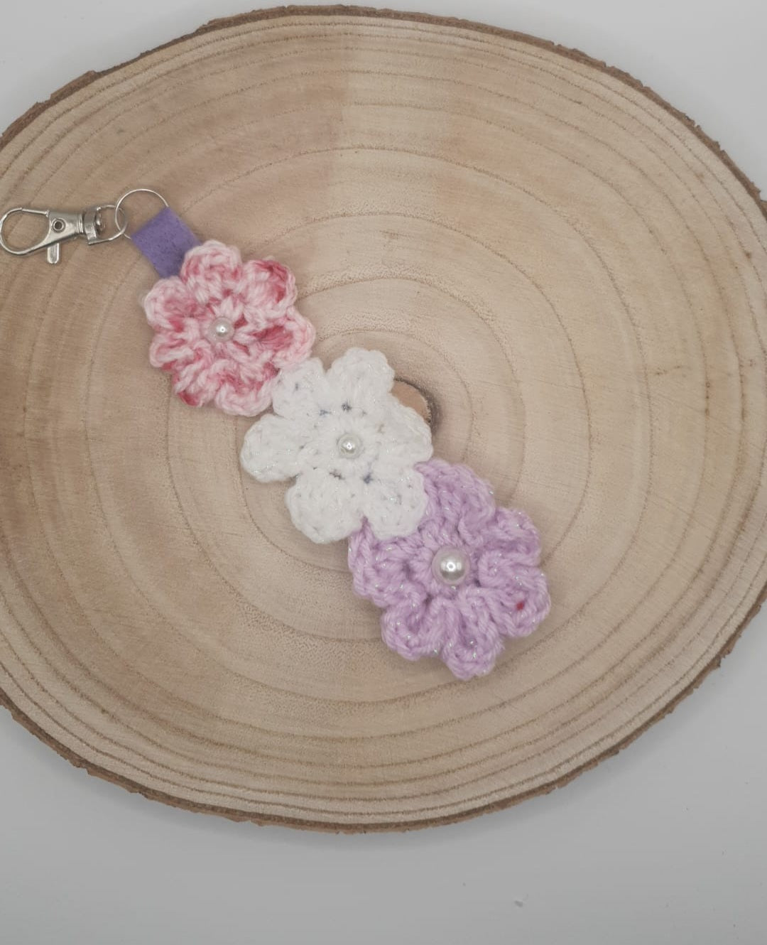 Crochet bag charms