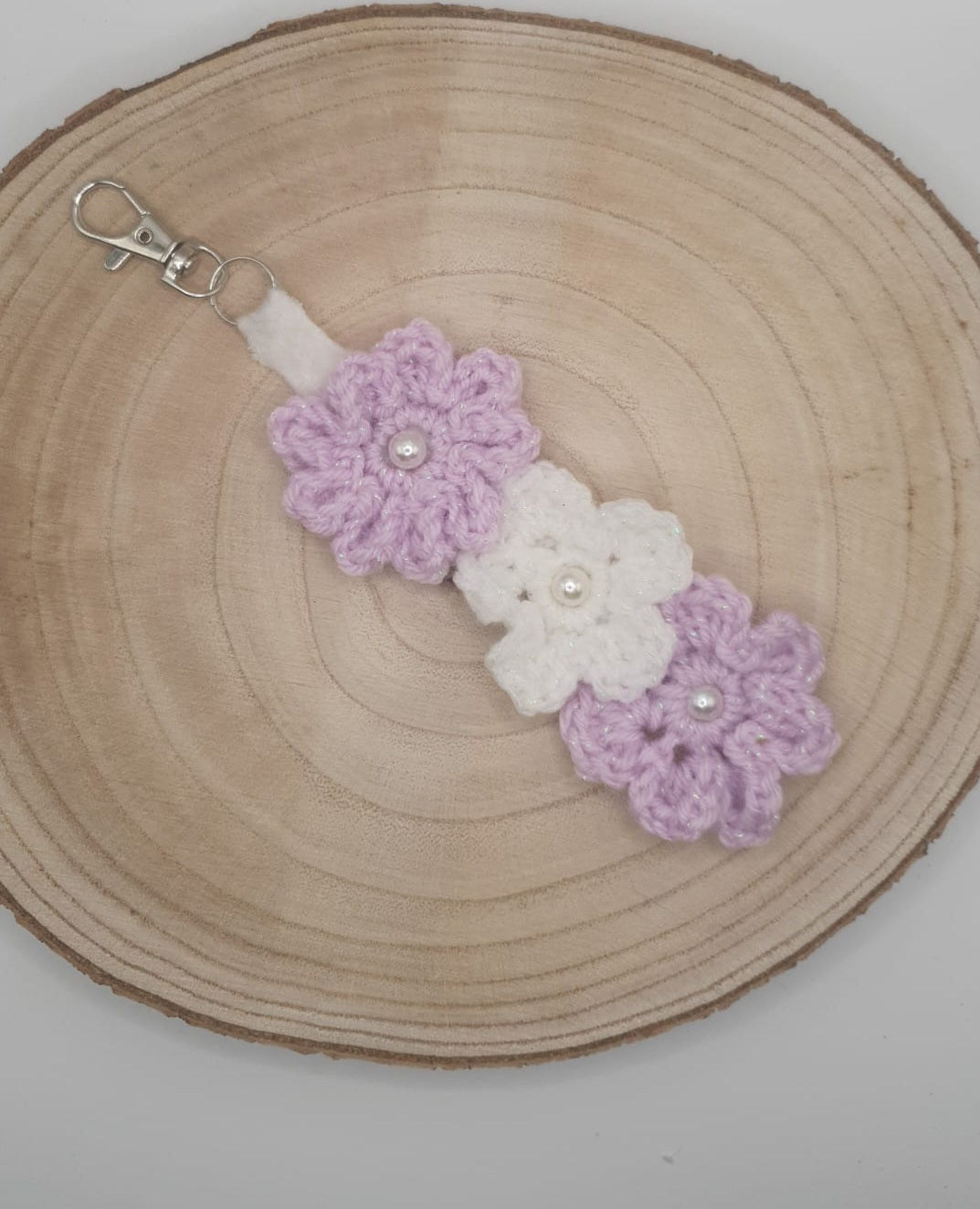 Crochet bag charms