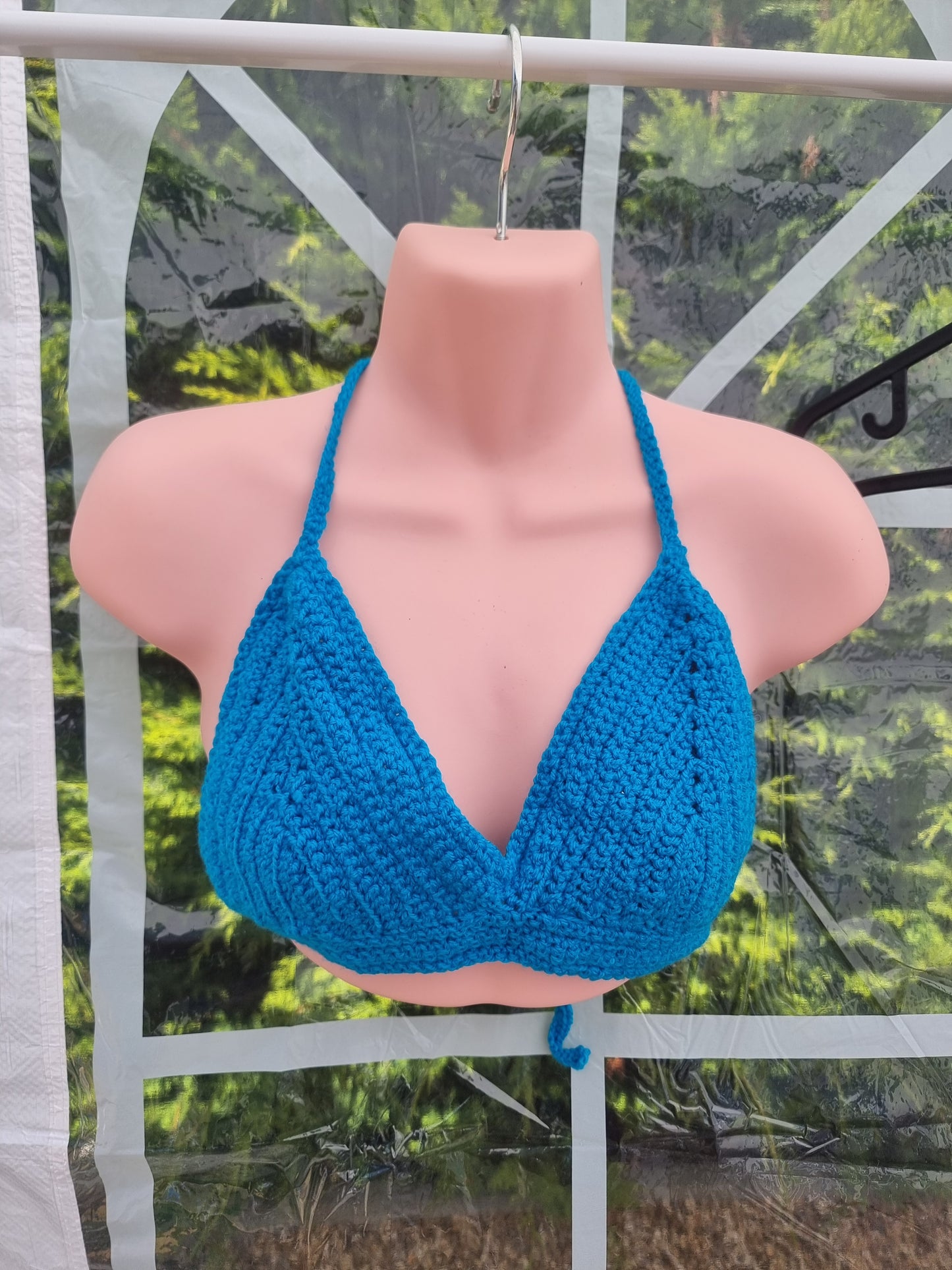 Crochet bikini tops