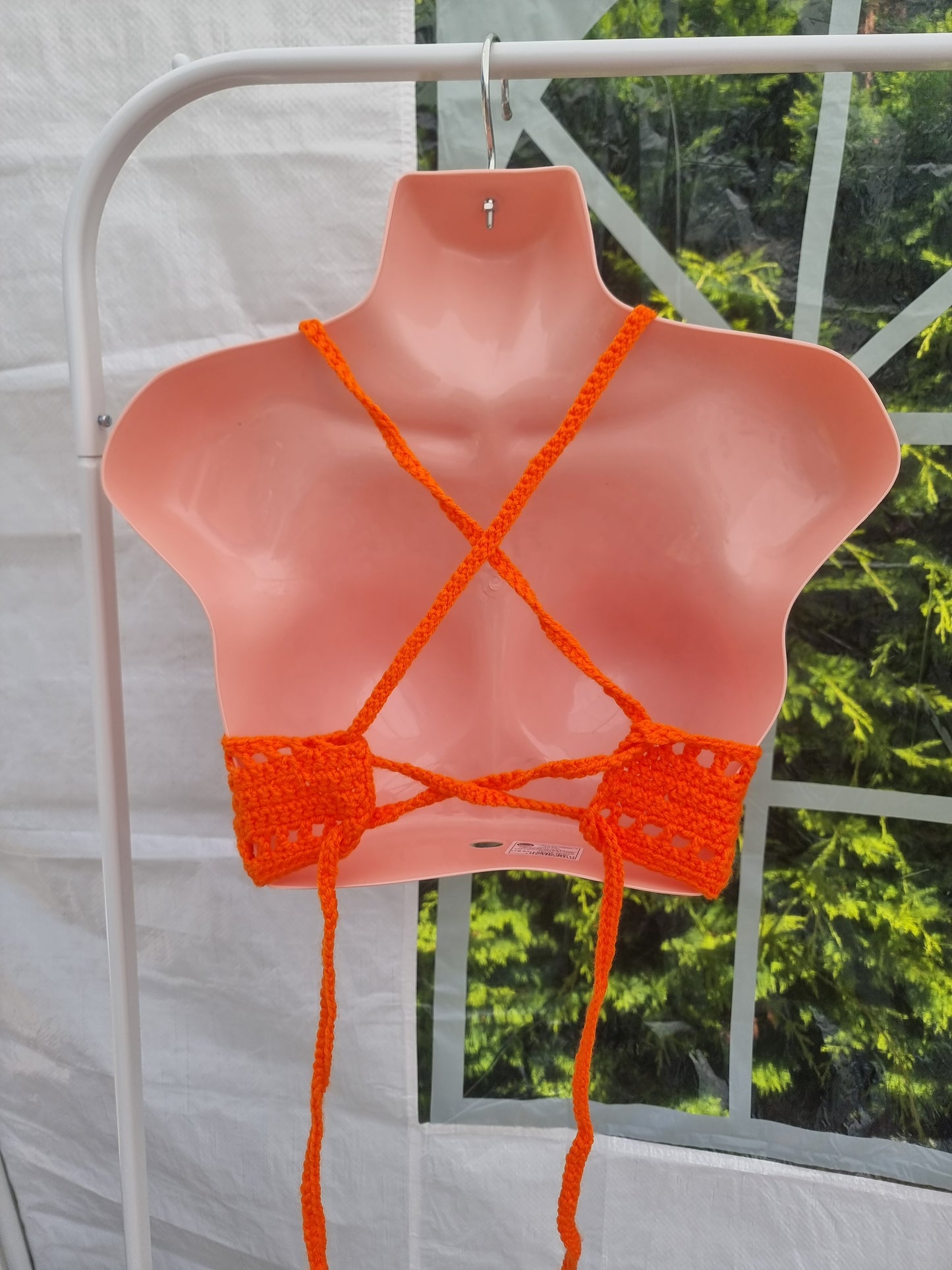 Crochet bikini tops