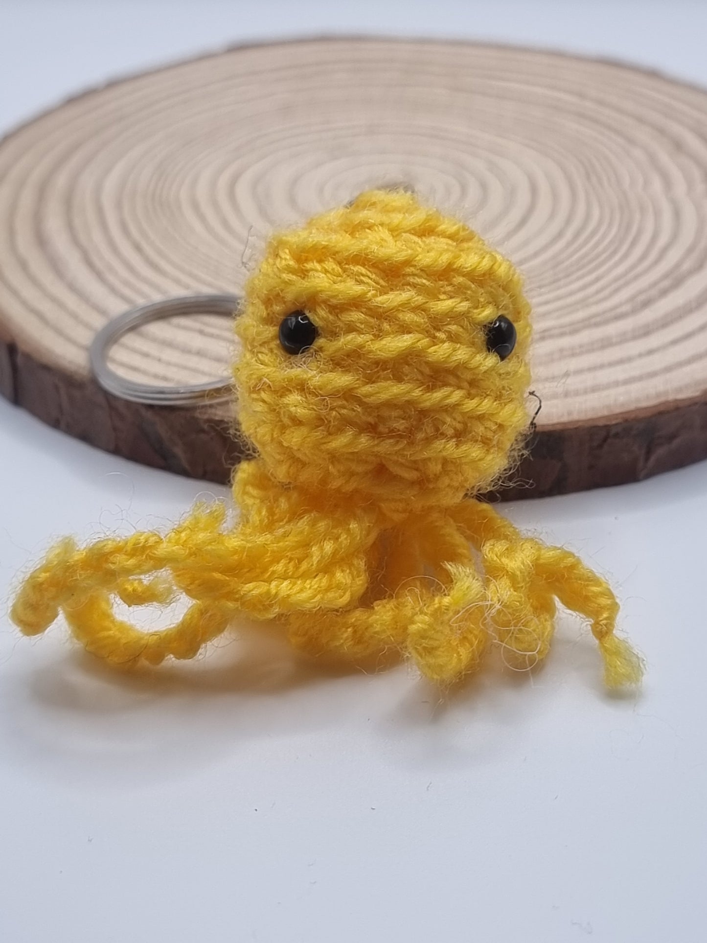 Crochet amigurumi Jelly fish key rings